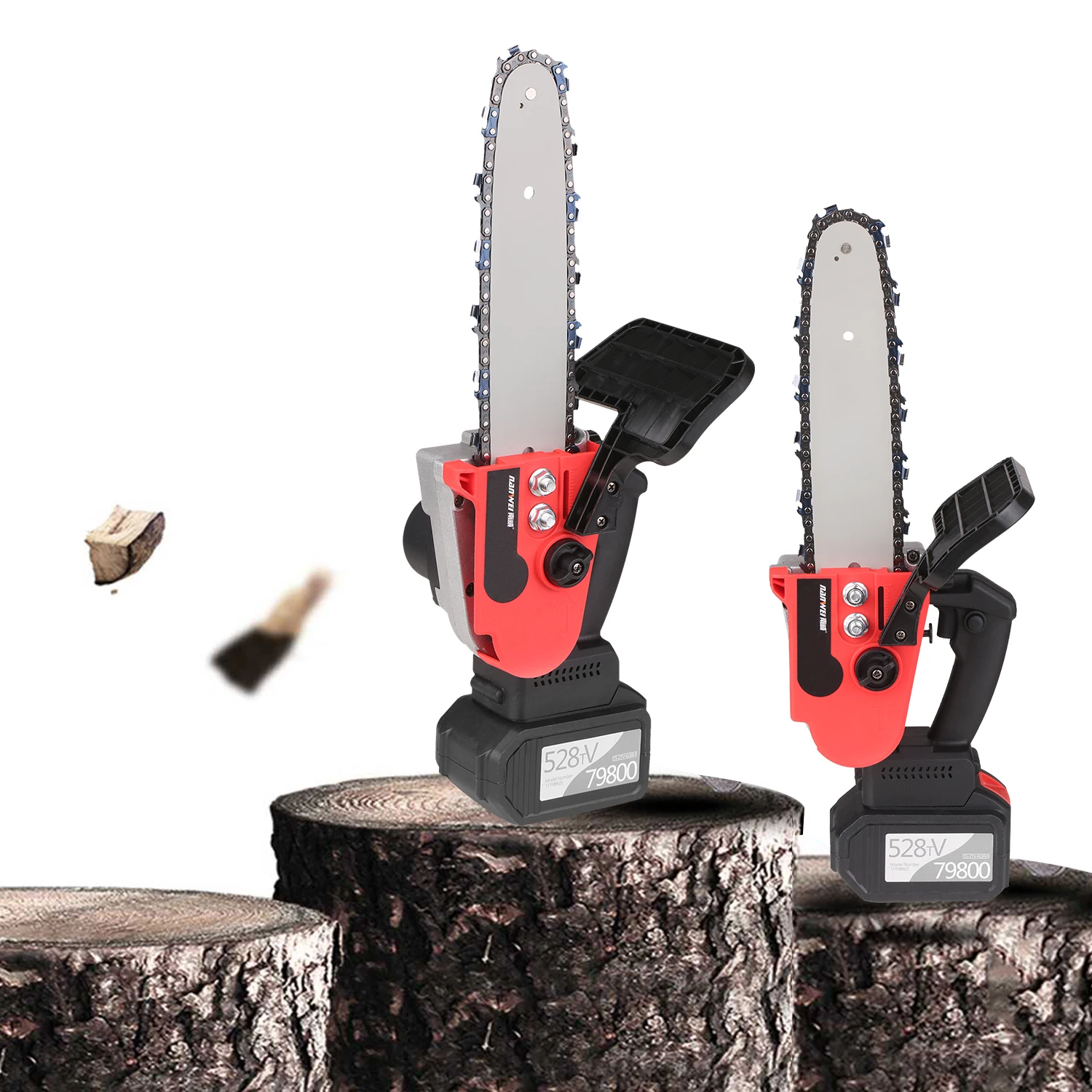 21V Brushless Cordless Chain Saw 6-Ah Battery Fast Charger Included Auto-Tension 10-Inch Powerful Chainsaw Kit for Tree Felling
21V Brushless Cordless Chain Saw 6-Ah Battery Fast Charger Included Auto-Tension 10-Inch Powerful Chainsaw Kit for Tree Felling