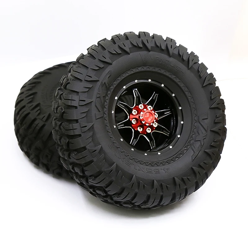4Pcs 1.9 Beadlock Wheel Rim & Rubber Tires Set for 1/10 RC Crawler Car Axial SCX10 90046 AXI03007 Traxxas TRX-4 Parts
4Pcs 1.9 Beadlock Wheel Rim & Rubber Tires Set for 1/10 RC Crawler Car Axial SCX10 90046 AXI03007 Traxxas TRX-4 Parts
