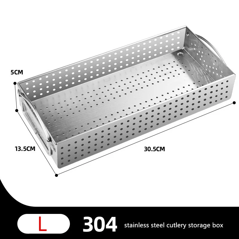304 stainless steel cutlery box household storage cutlery basket kitchen drain basket cutlery bucket
304 stainless steel cutlery box household storage cutlery basket kitchen drain basket cutlery bucket