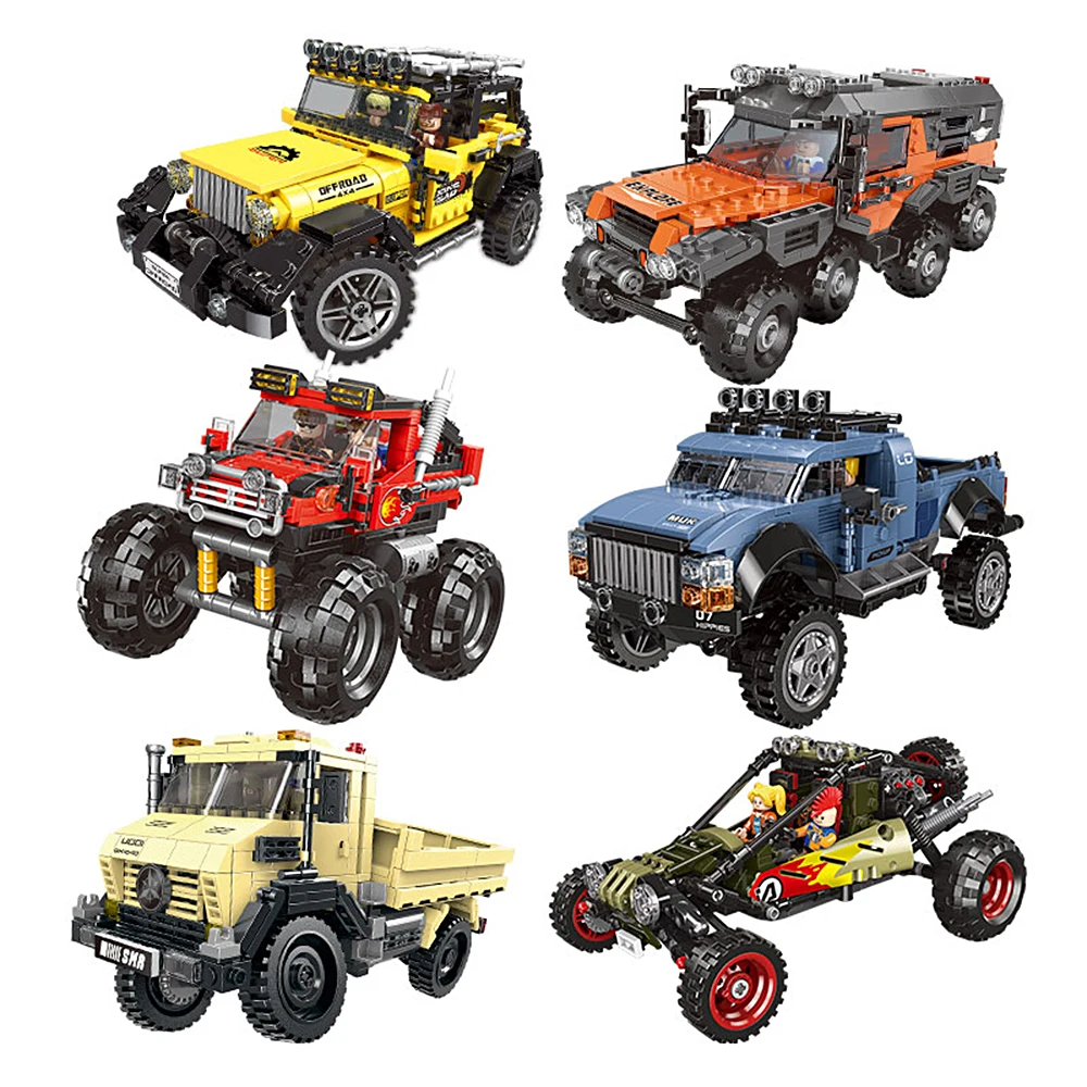 Building Block Super Off-Road Adventure Car Model Educational Vehicles In Bulk Toys For Kids Bricks Game
Building Block Super Off-Road Adventure Car Model Educational Vehicles In Bulk Toys For Kids Bricks Game
