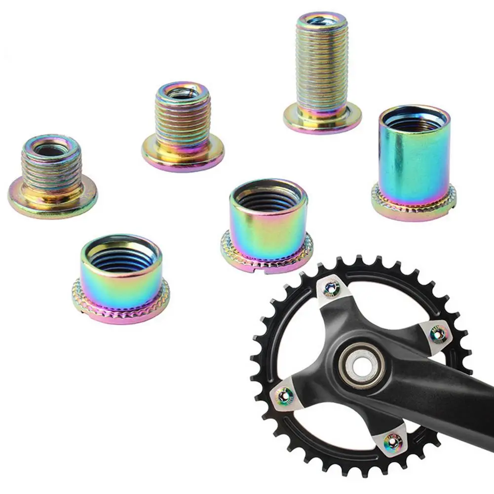 5pcs Bicycle Crankset Screws 1/2/3 Plates Colorful Bike Chainring Screws Crank Bolts Durable Bike Disc Chainwheel Screw Bolts
5pcs Bicycle Crankset Screws 1/2/3 Plates Colorful Bike Chainring Screws Crank Bolts Durable Bike Disc Chainwheel Screw Bolts
