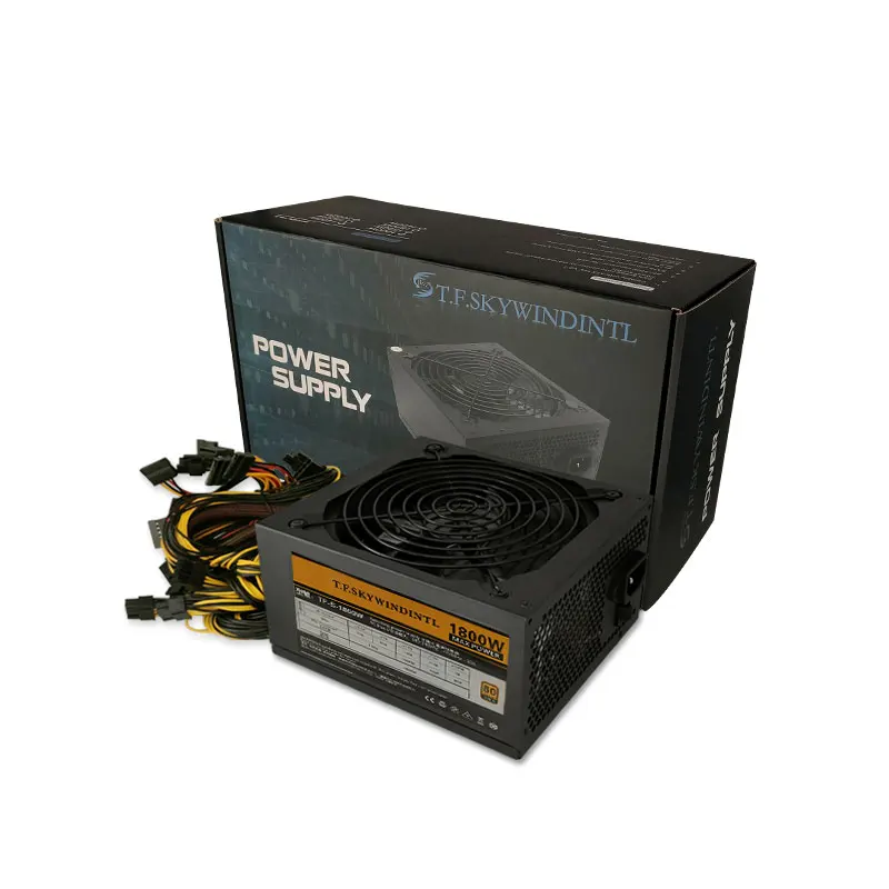 1800w Power Supply RX480 PSU Asic Bitcoin Miner Power Supply 1800W Atx Pico PSU Mining ETH ETC XMR ZEC BTB BTC
1800w Power Supply RX480 PSU Asic Bitcoin Miner Power Supply 1800W Atx Pico PSU Mining ETH ETC XMR ZEC BTB BTC