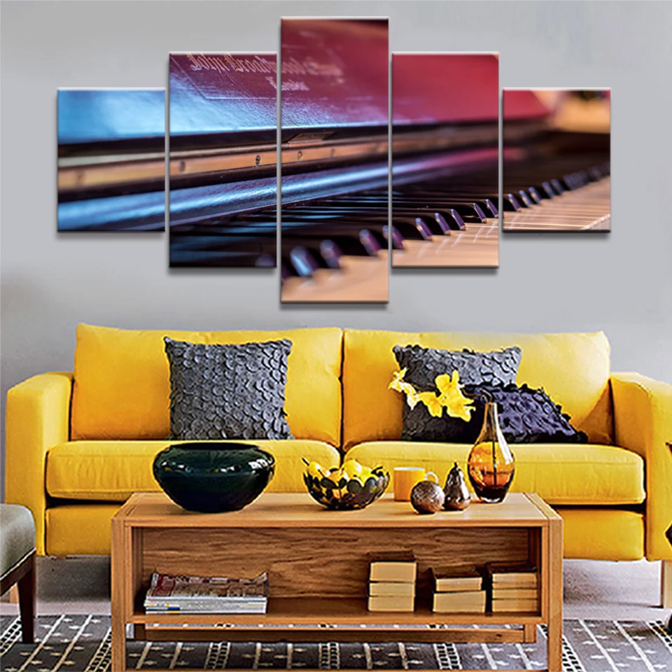 Painting Home Decor Canvas HD Print Modular Pictures 5 Panel Musical Instruments Piano Frame Wall Art Poster Modern Living Room
Painting Home Decor Canvas HD Print Modular Pictures 5 Panel Musical Instruments Piano Frame Wall Art Poster Modern Living Room