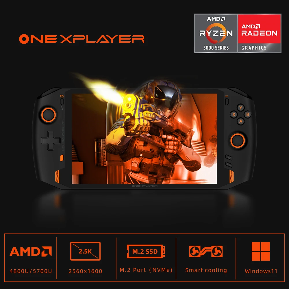 OneXPlayer AMD 5700U 4800U PC Game Console 16G 1TB Windows11 Computer One Xplayer 8.4 Inch IPS Touch Screen Mini Gaming Laptops
OneXPlayer AMD 5700U 4800U PC Game Console 16G 1TB Windows11 Computer One Xplayer 8.4 Inch IPS Touch Screen Mini Gaming Laptops