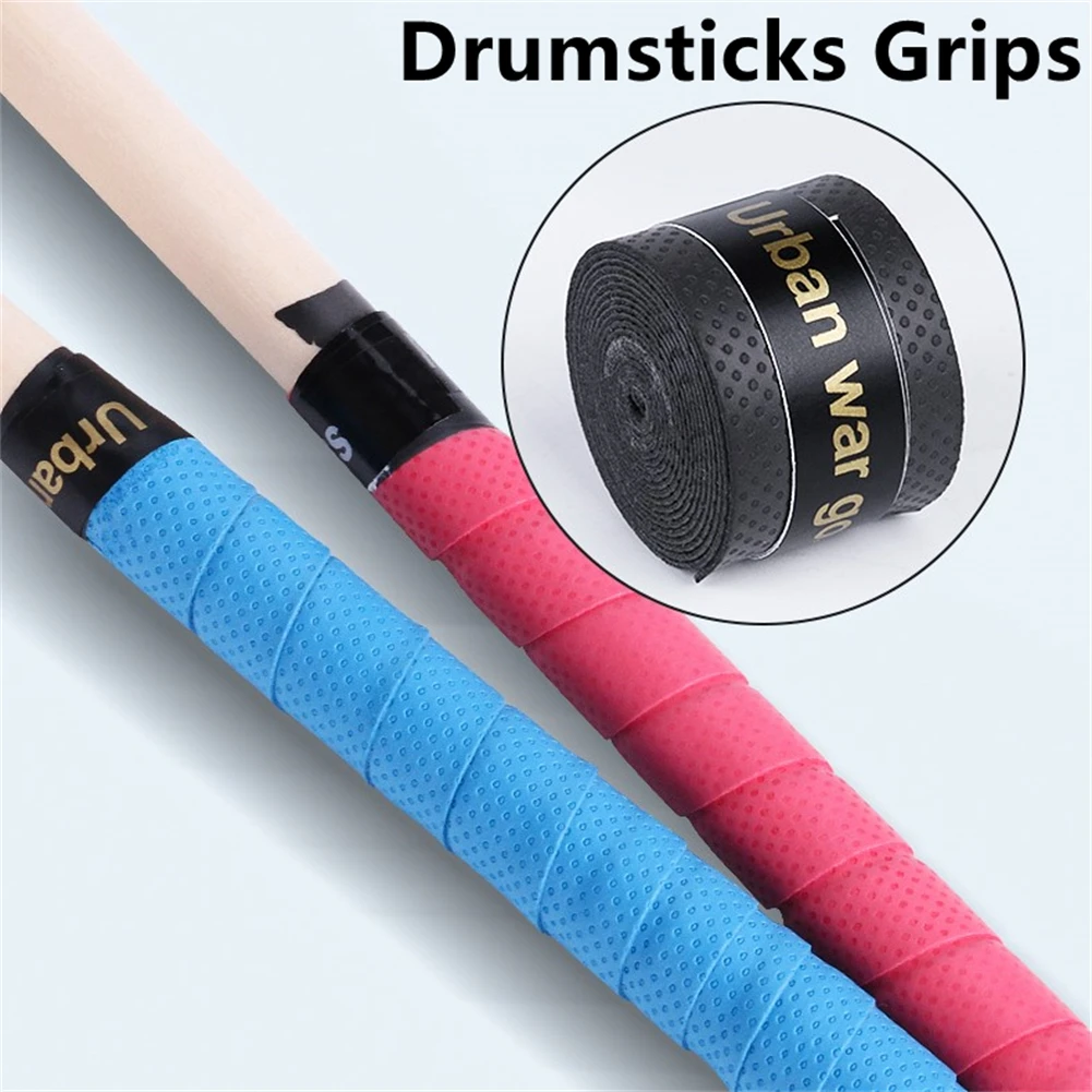 2 Roll Drum Stick Grips Anti-slip Absorb Sweat Grip Wrap Tape For 7A 5A 5B 7B Drumstick Instruments Badminton Racket Tapes
2 Roll Drum Stick Grips Anti-slip Absorb Sweat Grip Wrap Tape For 7A 5A 5B 7B Drumstick Instruments Badminton Racket Tapes