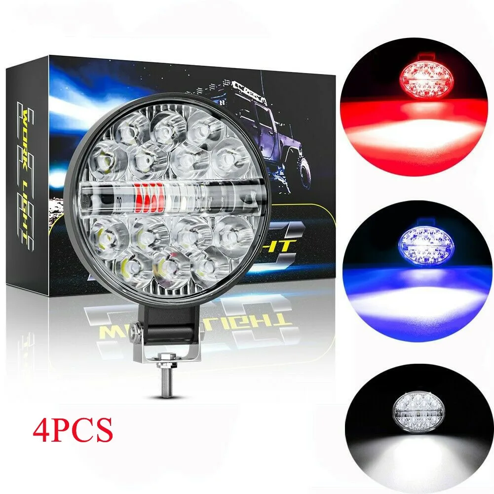 4pcs Car 22LED Work Light Bar Strobe Lamp Red&White&Blue Aluminum For Truck Off Road SUV Waterproof Car Work Lights Tools
4pcs Car 22LED Work Light Bar Strobe Lamp Red&White&Blue Aluminum For Truck Off Road SUV Waterproof Car Work Lights Tools