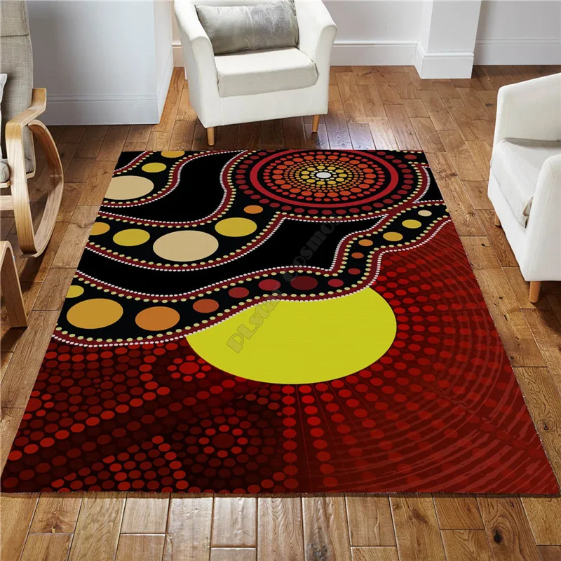Aboriginal Flag Circle Dot Australia Indigenous Painting Art Printed Carpet Mat Living Room Flannel Bedroom Non-slip Floor Rug
Aboriginal Flag Circle Dot Australia Indigenous Painting Art Printed Carpet Mat Living Room Flannel Bedroom Non-slip Floor Rug