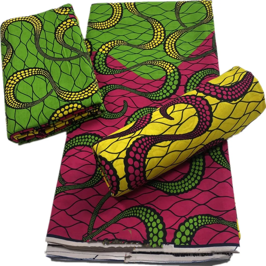 2021 New Design Guaranteed Veritable African Print Real Wax Fabric 100% Cotton Guaranteed Ankara Wax Soft Health Fabric 6Yards 
2021 New Design Guaranteed Veritable African Print Real Wax Fabric 100% Cotton Guaranteed Ankara Wax Soft Health Fabric 6Yards