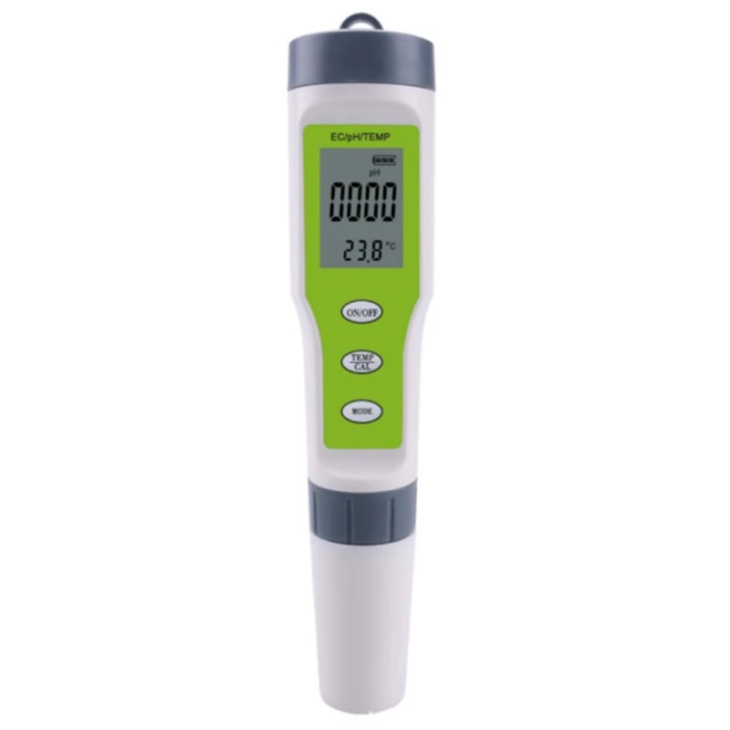 Digital 3 in 1 PH/EC/Temperature Meter Tester Water Quality Tester with Auto Calibration for Hydroponic,Aquariums
Digital 3 in 1 PH/EC/Temperature Meter Tester Water Quality Tester with Auto Calibration for Hydroponic,Aquariums