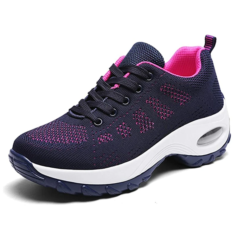 Women Running Shoes White Platform Sneakers Non Slip Breathable Ladies Trainers Jogging Walking Fitness Sport Casual Shoes
Women Running Shoes White Platform Sneakers Non Slip Breathable Ladies Trainers Jogging Walking Fitness Sport Casual Shoes