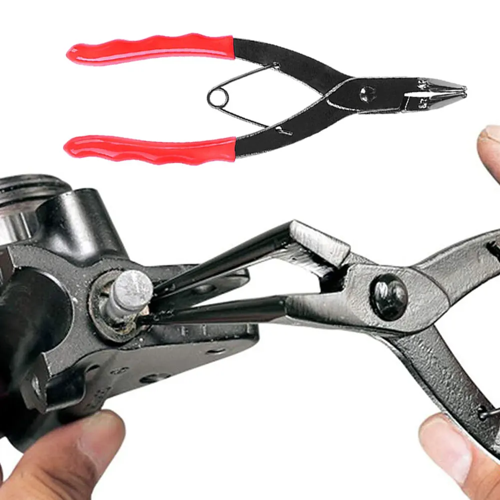 Circlips Plier 90 Degree Bent Long Nose Cylinder Snap Ring Plier for Trucks Motorcycles
Circlips Plier 90 Degree Bent Long Nose Cylinder Snap Ring Plier for Trucks Motorcycles