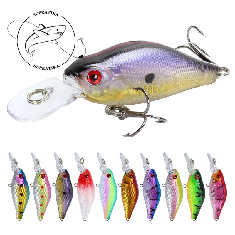 3D Eyes 10pcs/set 7cm/7.9g Fishing equipment Artificial Crank bait ABS Plastic Hard Bait Bionic Bait Swim bait Sea Fishing Lures
3D Eyes 10pcs/set 7cm/7.9g Fishing equipment Artificial Crank bait ABS Plastic Hard Bait Bionic Bait Swim bait Sea Fishing Lures