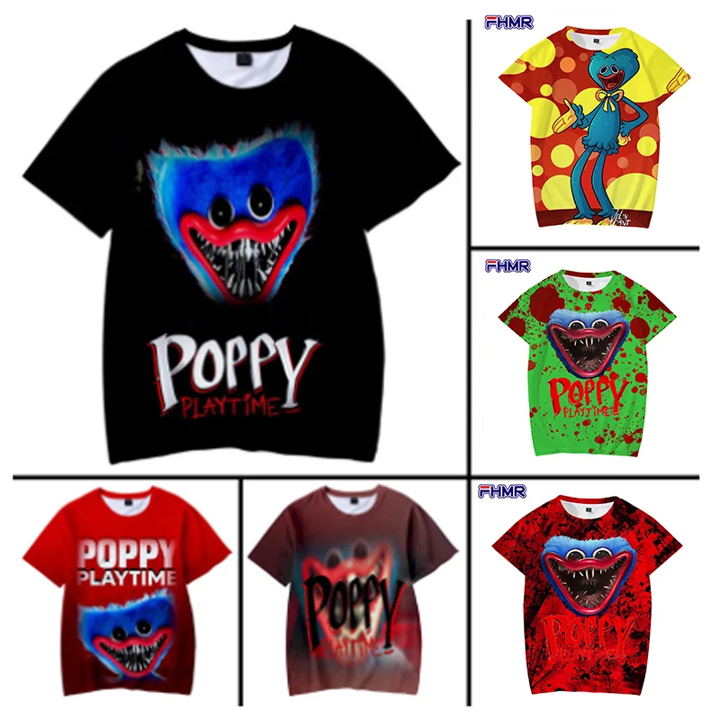 Kids Game Poppy Playtime Boys T-Shirt 3D Printiing Harajuku Casual Graphic Streetwear Huggy Wuggy Short Sleeve Grls Tshirts
Kids Game Poppy Playtime Boys T-Shirt 3D Printiing Harajuku Casual Graphic Streetwear Huggy Wuggy Short Sleeve Grls Tshirts
