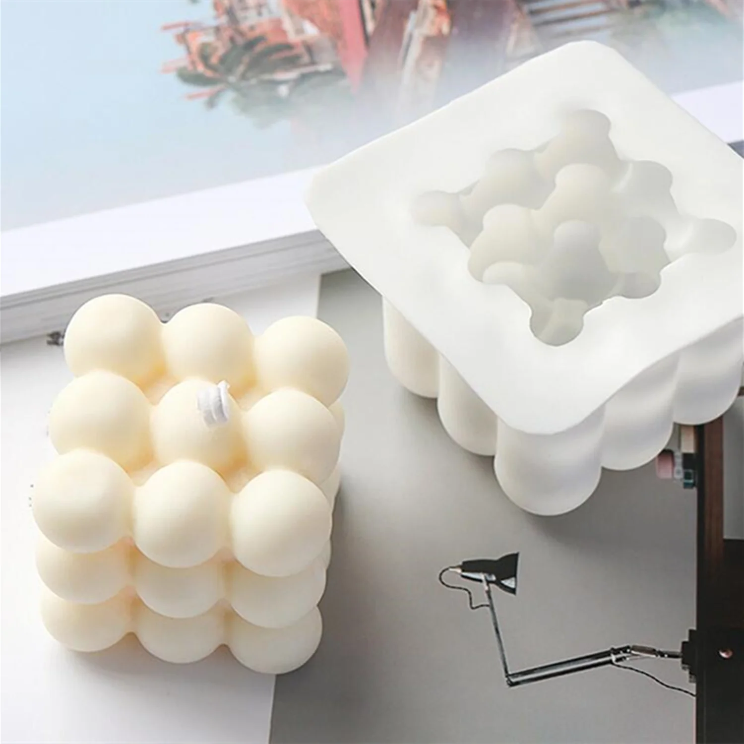 XiaoXiang Rubik's Cube Silicone Soap Mold Wedding Cake Decorating Tools Candle Fondant Chocolate Clay Molds For Baking M2030
XiaoXiang Rubik's Cube Silicone Soap Mold Wedding Cake Decorating Tools Candle Fondant Chocolate Clay Molds For Baking M2030