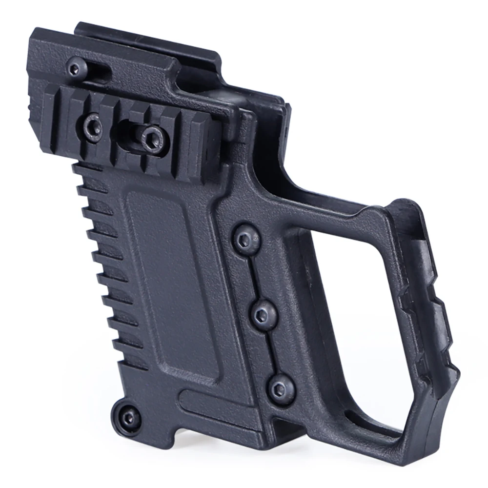 

ActionUnion Tactical Pistol Carbine Kit Glock 17 19 Rail Bases Handgun Airsoft Loading Device Gun Mount Shooting Accessories