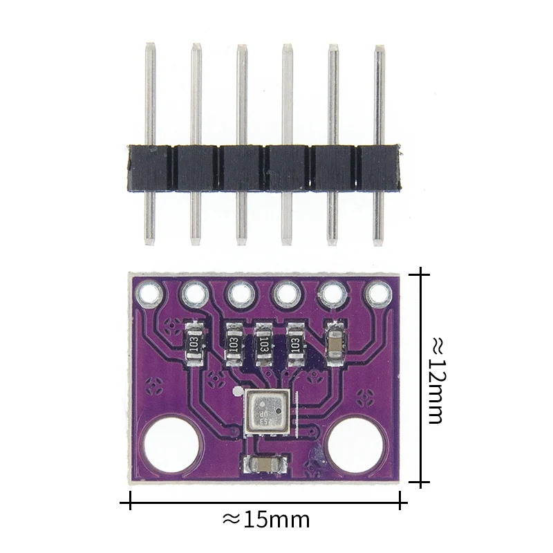 50 шт. I2C/SPI BMP280 3 3.3 цифровой Барометрический датчик давления Высокоточный