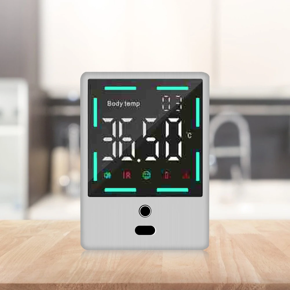 Plastic LCD Thermometer Hygrometer Contactless Digital Automatic Infrared Thermometer Temperature Measuring Tools
Plastic LCD Thermometer Hygrometer Contactless Digital Automatic Infrared Thermometer Temperature Measuring Tools