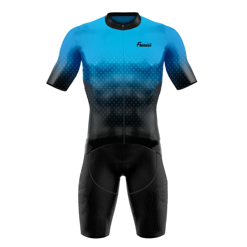 FRENESI summer road bike mountain bike men's short-sleeved jumpsuit breathable and quick-drying fabric outdoorcycling sportswear
FRENESI summer road bike mountain bike men's short-sleeved jumpsuit breathable and quick-drying fabric outdoorcycling sportswear