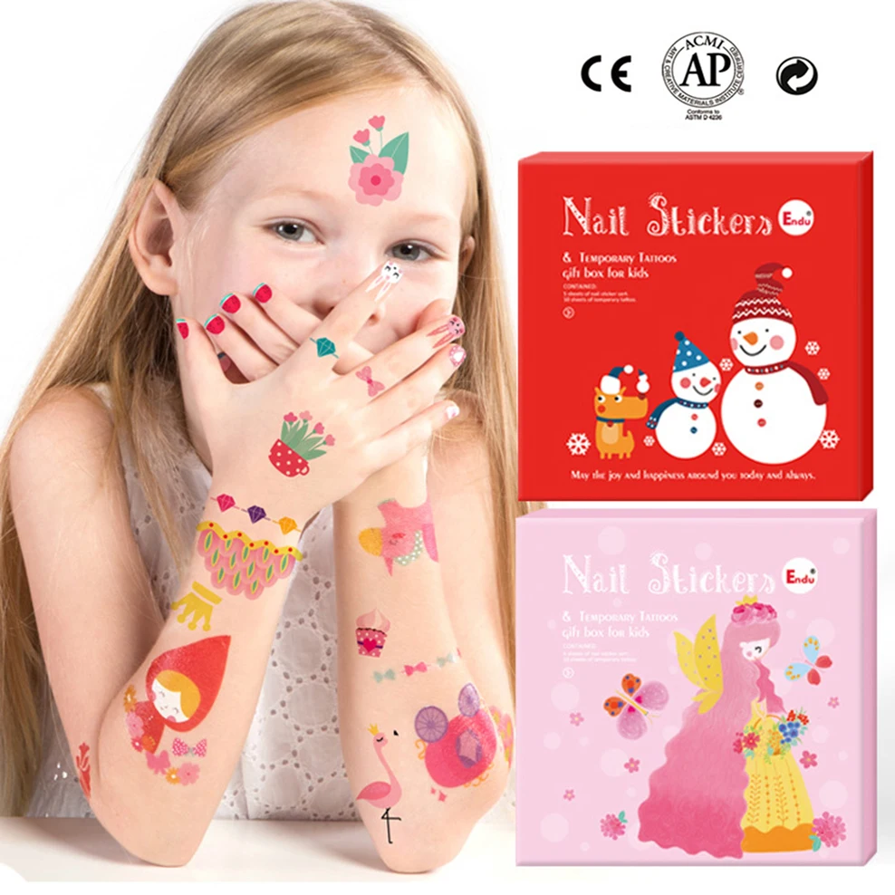 Girl nail stickers Children's tattoo stickers Toddler DIY stickers waterproof Carton Creative children's holiday stickers
Girl nail stickers Children's tattoo stickers Toddler DIY stickers waterproof Carton Creative children's holiday stickers