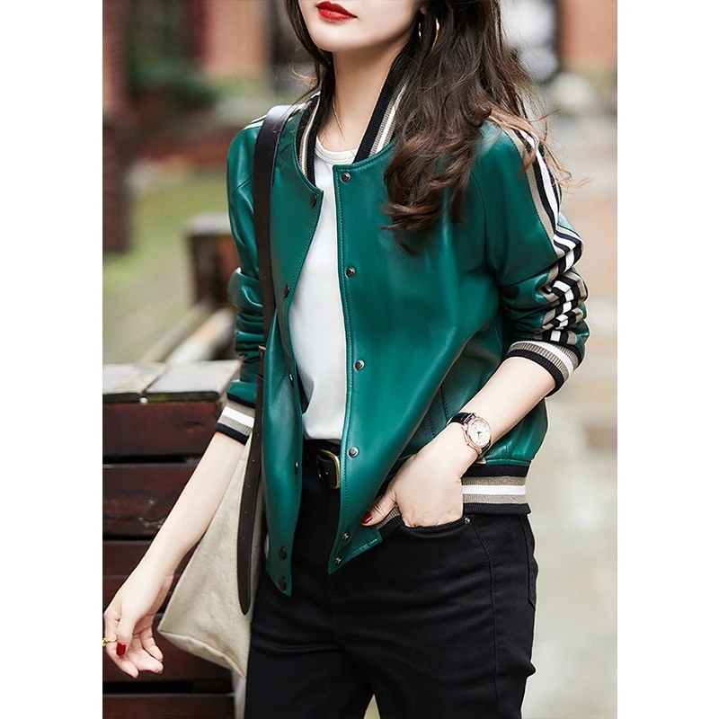 2021 Fashion Autumn Harajuku Windbreaker Outwear Jacket Women Bomber Faux Leather Jacket Coat Long Sleeve Female Jackets Clothes
2021 Fashion Autumn Harajuku Windbreaker Outwear Jacket Women Bomber Faux Leather Jacket Coat Long Sleeve Female Jackets Clothes