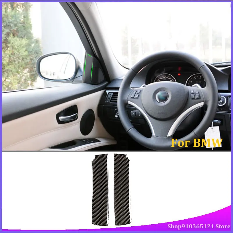 For BMW 3 Series E90 2005-2012 Inner A-Pillar Decorative Strip Protector 2 Pieces Of Real Carbon Fiber (Soft) Car Accessories
For BMW 3 Series E90 2005-2012 Inner A-Pillar Decorative Strip Protector 2 Pieces Of Real Carbon Fiber (Soft) Car Accessories