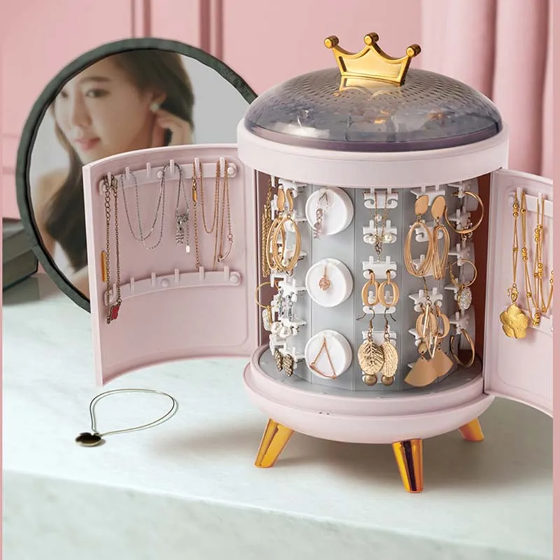 Jewelry Storage Box Ring Bracelet Storage Box Earring Necklace Display Desktop Storage Box Jewelry Display Cabinet Lady Gift
Jewelry Storage Box Ring Bracelet Storage Box Earring Necklace Display Desktop Storage Box Jewelry Display Cabinet Lady Gift
