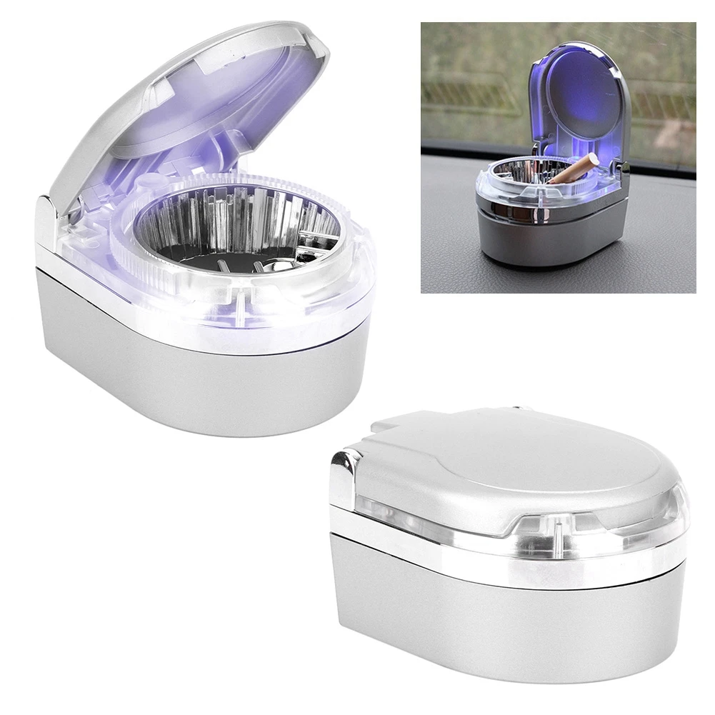 Universal Car Ashtray With Led Lights With Cover Creative Personality Covered Car Inside The Car multi-function Car Supplies
Universal Car Ashtray With Led Lights With Cover Creative Personality Covered Car Inside The Car multi-function Car Supplies