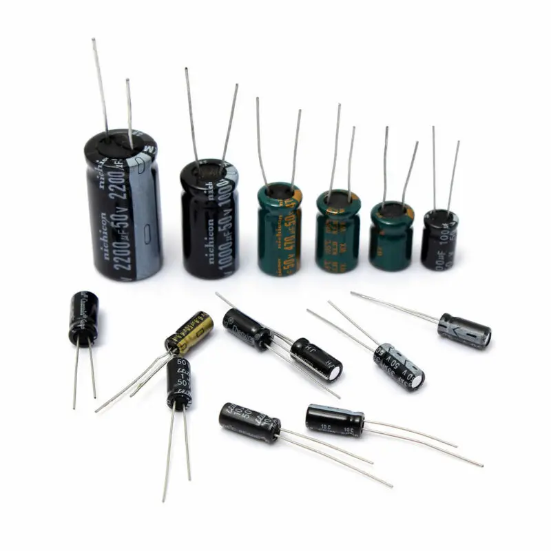 120Pcs 15 Value 50V 1uF-2200uF Electrolytic Capacitor Assortment Kit Set High Available Frequency Low ESR Aluminum Capacitor
120Pcs 15 Value 50V 1uF-2200uF Electrolytic Capacitor Assortment Kit Set High Available Frequency Low ESR Aluminum Capacitor