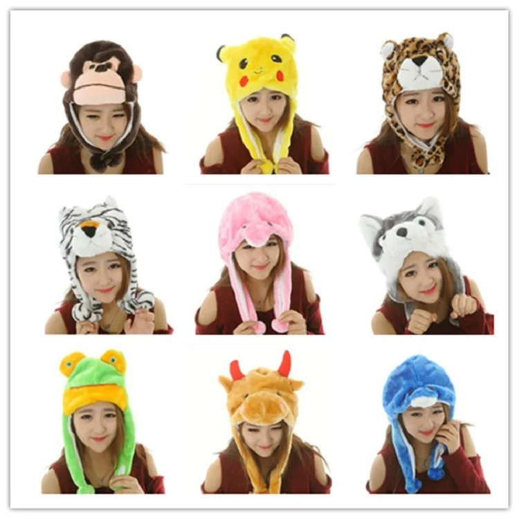 Plush Animal Hat children adult cartoon hat kindergarten parent-child performance props Animal Hat headgear gift
Plush Animal Hat children adult cartoon hat kindergarten parent-child performance props Animal Hat headgear gift