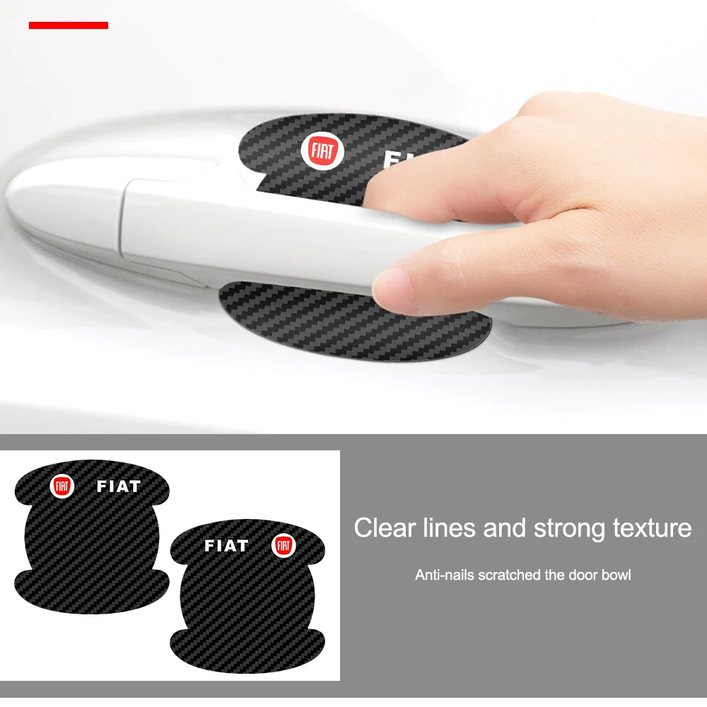 4pcs Car Door Handle Door Bowl Sticker Silicone Protective Car Styling for Fiat 500 Punto Stilo Ducato Palio Bravo Doblo Panda B
4pcs Car Door Handle Door Bowl Sticker Silicone Protective Car Styling for Fiat 500 Punto Stilo Ducato Palio Bravo Doblo Panda B
