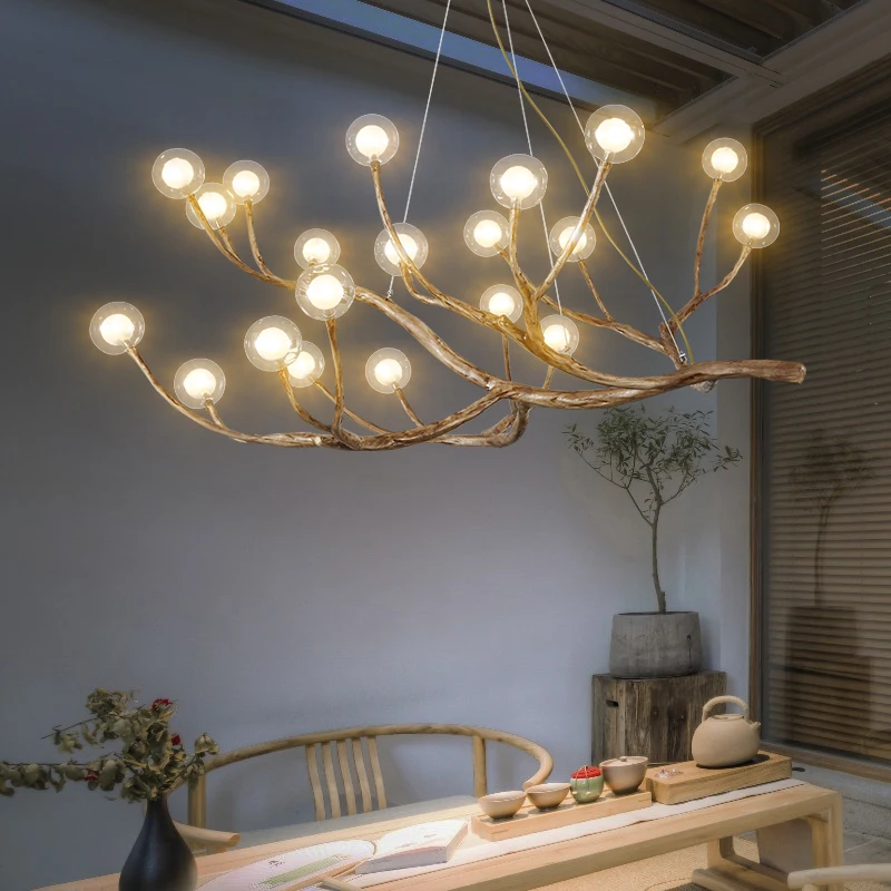Rustic Tree Branch Chandelier Light Retro Wooden Pendant Lamp Farmhouse Kitchen Decor Lustres Bubble Lamp Suspension Glass AC G4
Rustic Tree Branch Chandelier Light Retro Wooden Pendant Lamp Farmhouse Kitchen Decor Lustres Bubble Lamp Suspension Glass AC G4