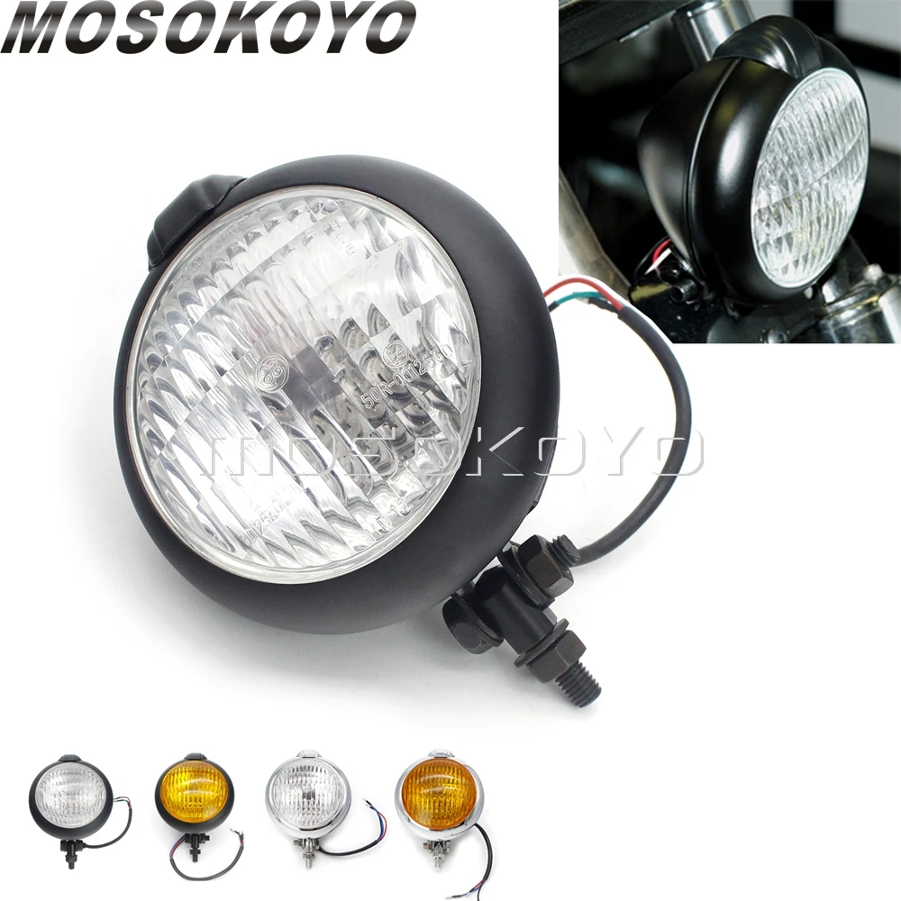 Фары головного света E4 винтажные в стиле ретро, 4,5 дюйма, для Harley Sportster, Softail Touring, скремблер, крейсеры, поплавок
Фары головного света E4 винтажные в стиле ретро, 4,5 дюйма, для Harley Sportster, Softail Touring, скремблер, крейсеры, поплавок