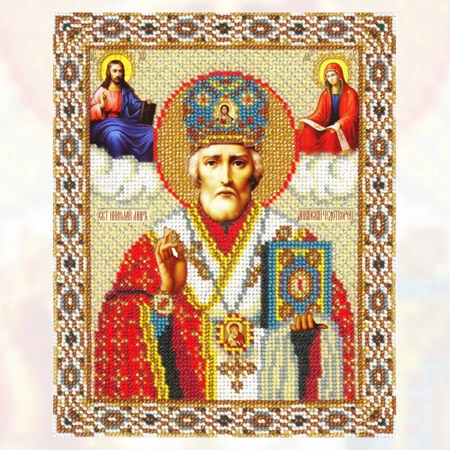 5D Diy Diamond Painting Cross Stitch Religion Icon of Leader Full Square/round Diamond Mosaic True Religious Men Home Decoration
5D Diy Diamond Painting Cross Stitch Religion Icon of Leader Full Square/round Diamond Mosaic True Religious Men Home Decoration