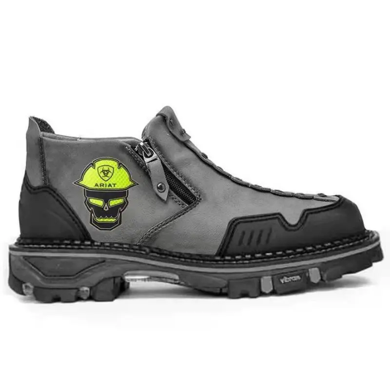 2021 Spring and Autumn New Tooling Microfiber Leather Casual Mid-high Men's Short Boots Halloween Skull Martin Boots YX076
2021 Spring and Autumn New Tooling Microfiber Leather Casual Mid-high Men's Short Boots Halloween Skull Martin Boots YX076