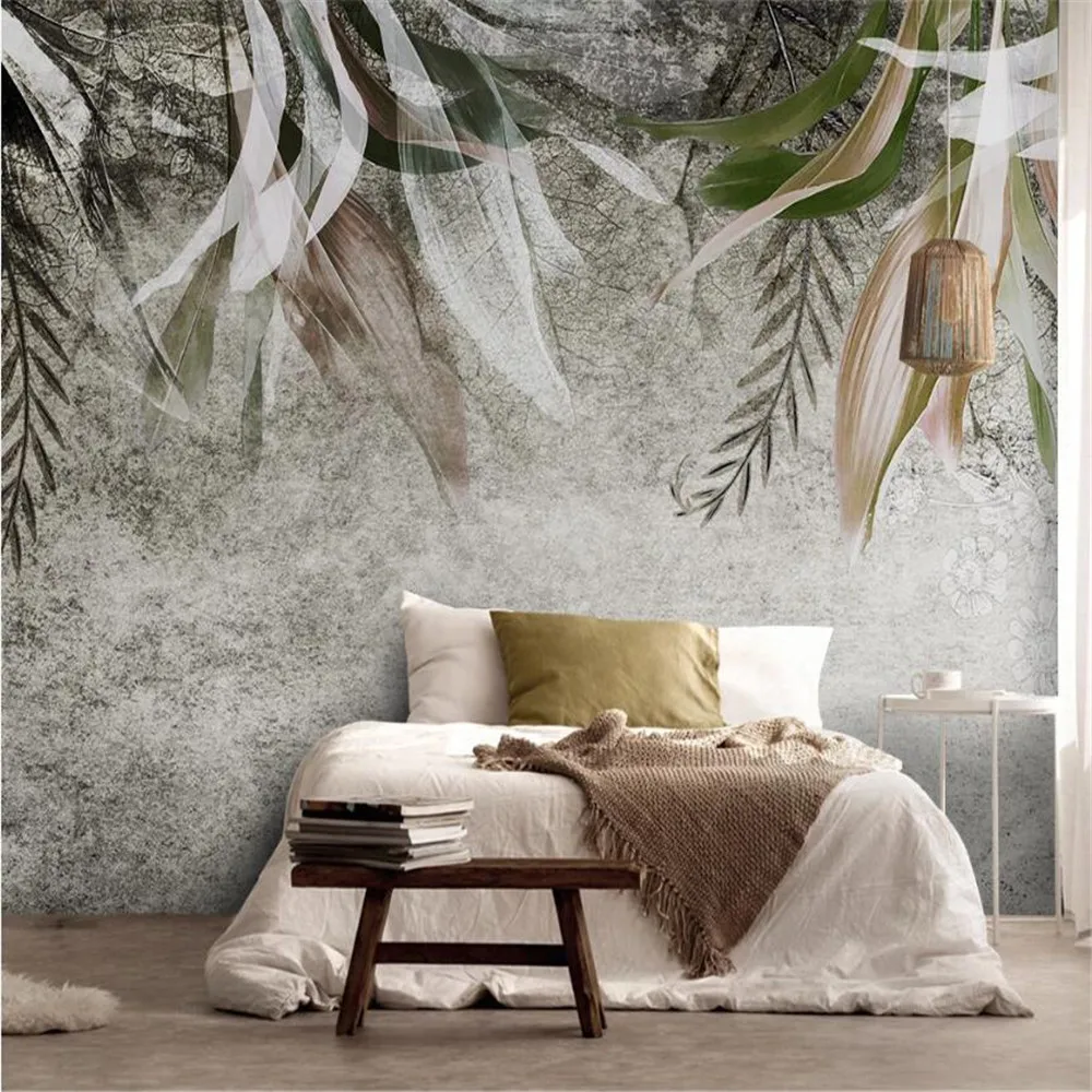Milofi custom 3d large mural wallpaper Nordic retro hand-painted abstract art leaf plant bedroom living room photo background wa
Milofi custom 3d large mural wallpaper Nordic retro hand-painted abstract art leaf plant bedroom living room photo background wa