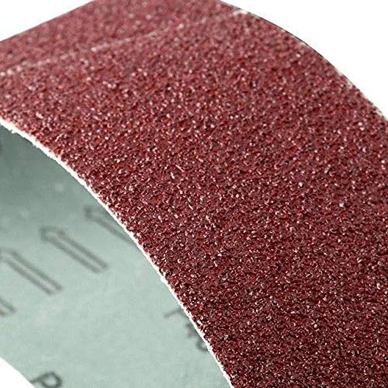12Pcs/Set Grinding Sanding Belts Grinder Accessories Grit Aluminum Oxide for Sander Polishing Replacement Machine Abrasive Tool