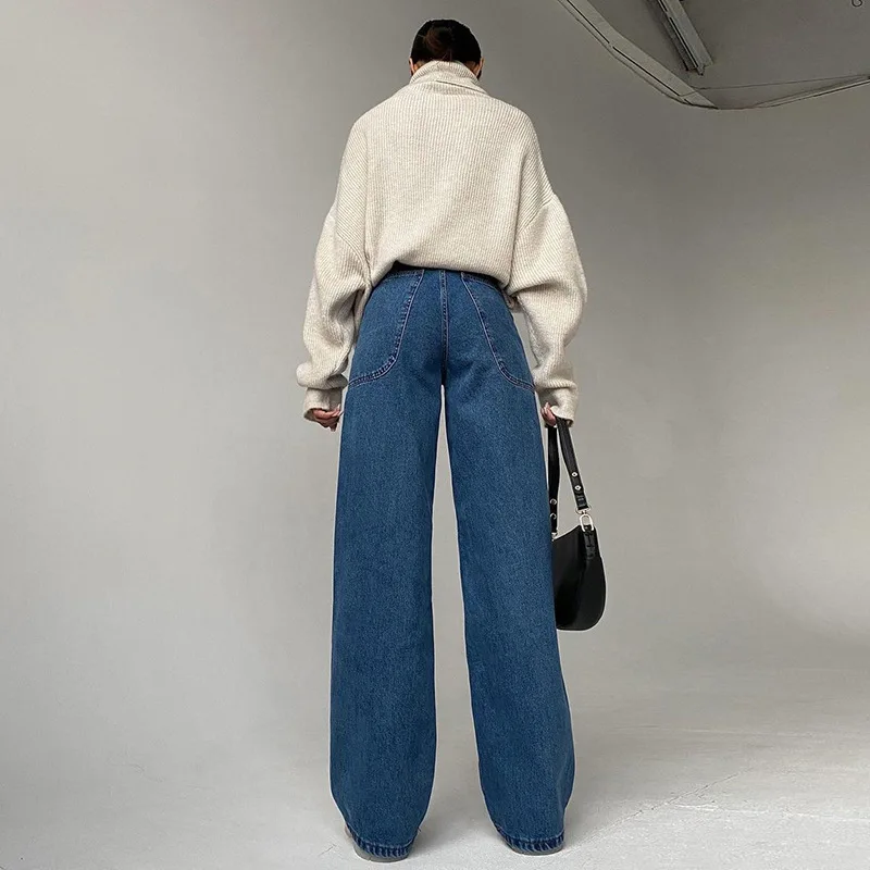 2021 new Y2K women's high waist jeans pocket design loose bag hip wide leg denim trousers Harajuku retro fashion street clothing
2021 new Y2K women's high waist jeans pocket design loose bag hip wide leg denim trousers Harajuku retro fashion street clothing