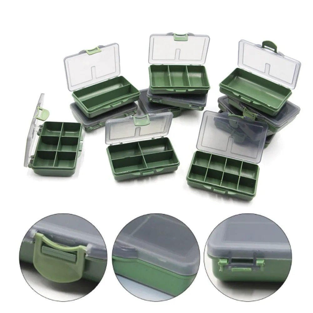 1-8 Compartments Mini Storage Box Carp Fishing Tackle Bait Spoon Hook Lures Case Gadget Box Pesca Iscas Tackle Tools Accessories
1-8 Compartments Mini Storage Box Carp Fishing Tackle Bait Spoon Hook Lures Case Gadget Box Pesca Iscas Tackle Tools Accessories
