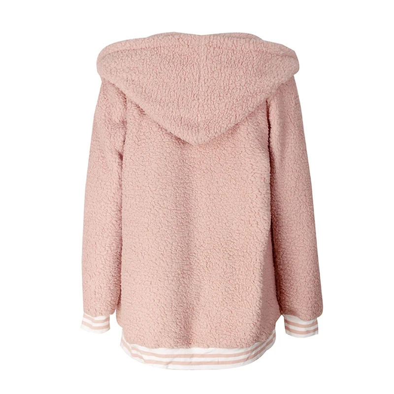 2020 Women's Autumn Winter Long Fleece Jacket Solid Hooded Oversized Casual Coat Female Open Stitch Loose Thick Warm Outwear
2020 Women's Autumn Winter Long Fleece Jacket Solid Hooded Oversized Casual Coat Female Open Stitch Loose Thick Warm Outwear