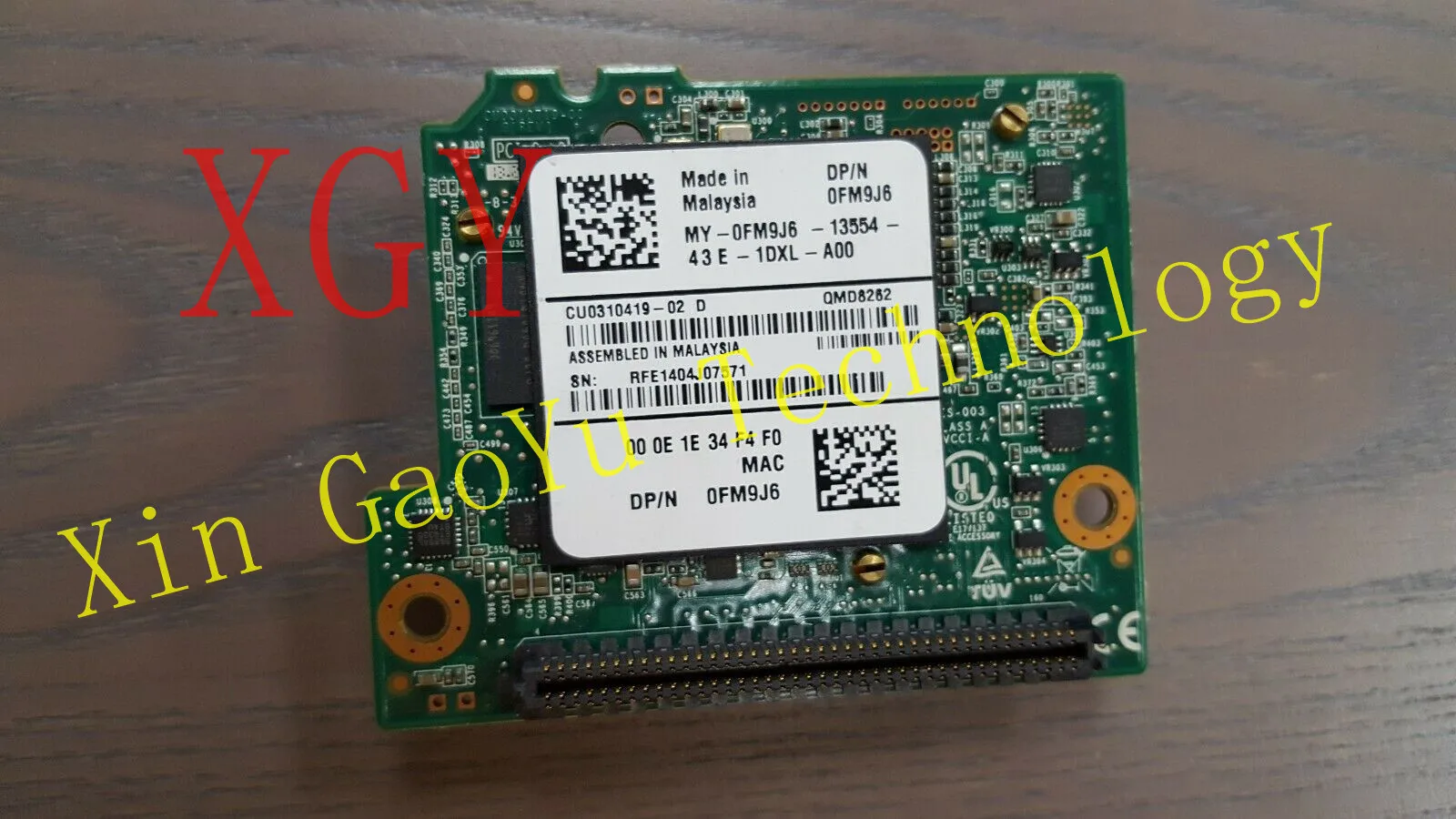 Оригинал для Dell QLogic Dual Port 10 Гбит/с Blade Network дочерняя карта qmd8262 CN-0Fm9j6 0Fm9j6 Fm9j6 100% ТЕСТ ОК
Оригинал для Dell QLogic Dual Port 10 Гбит/с Blade Network дочерняя карта qmd8262 CN-0Fm9j6 0Fm9j6 Fm9j6 100% ТЕСТ ОК