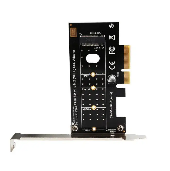 

DIEWU PCIE 3.0 X4 to M.2 NGFF SSD High Speed Adapter ADD ON CARD DIEWU PCIE 3.0 X4 to M.2 NGFF SSD adapter ADD ON CARD r57