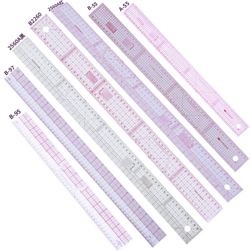 1Pcs Double Side Measuring Supplies PVC Multi-function Metric Straight Ruler for Garment Proofing Sewing Tool Accessory
1Pcs Double Side Measuring Supplies PVC Multi-function Metric Straight Ruler for Garment Proofing Sewing Tool Accessory