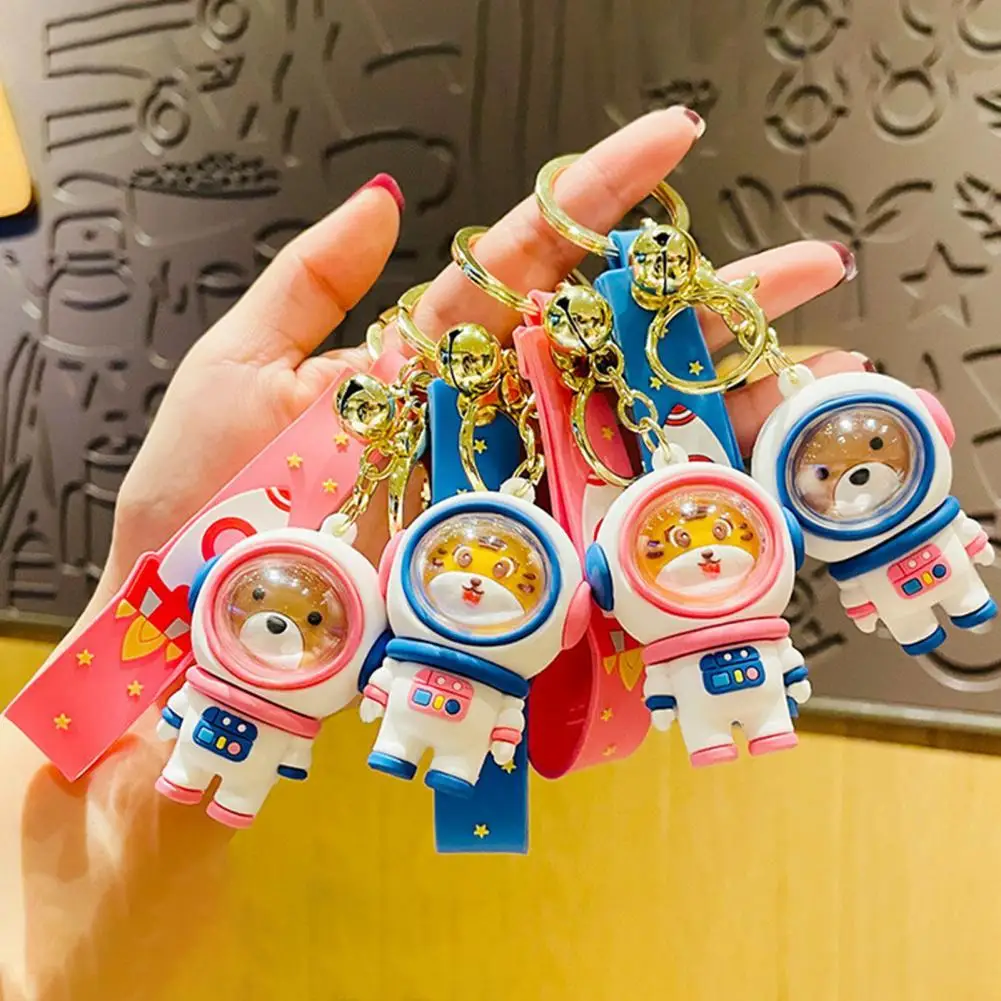 Wear-resistant Compact Cute Tiger Bear Astronaut Keychain Key Ring Holder for Bag
Wear-resistant Compact Cute Tiger Bear Astronaut Keychain Key Ring Holder for Bag