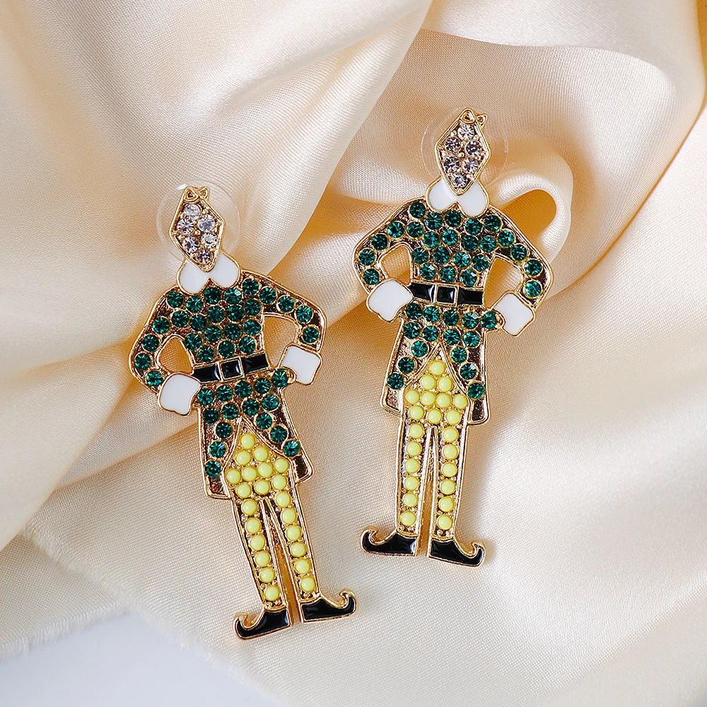 New Cartoon Christmas Earrings High-Quality Dangle Earrings Xmas Drop Earing For Women Xmas Jewelry Party Gift
New Cartoon Christmas Earrings High-Quality Dangle Earrings Xmas Drop Earing For Women Xmas Jewelry Party Gift