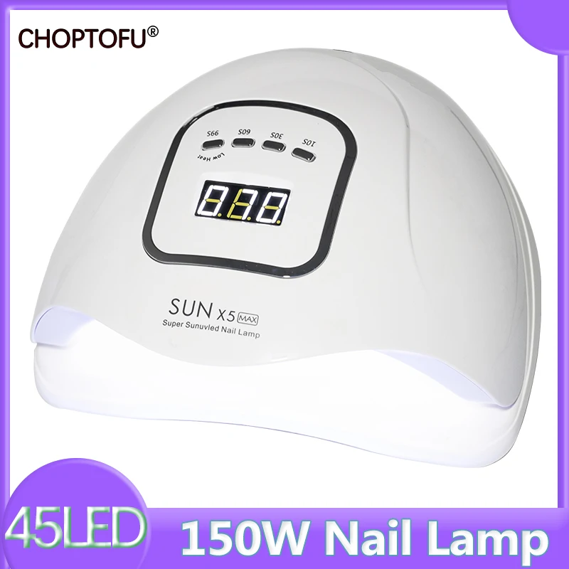 SUN X5 Max Upgrade Nail Dryer 150W 45LED UV Lamp Portable Quick Dry Polish Nail Lamp Auto Professional Lamp For Drying Lamp
SUN X5 Max Upgrade Nail Dryer 150W 45LED UV Lamp Portable Quick Dry Polish Nail Lamp Auto Professional Lamp For Drying Lamp