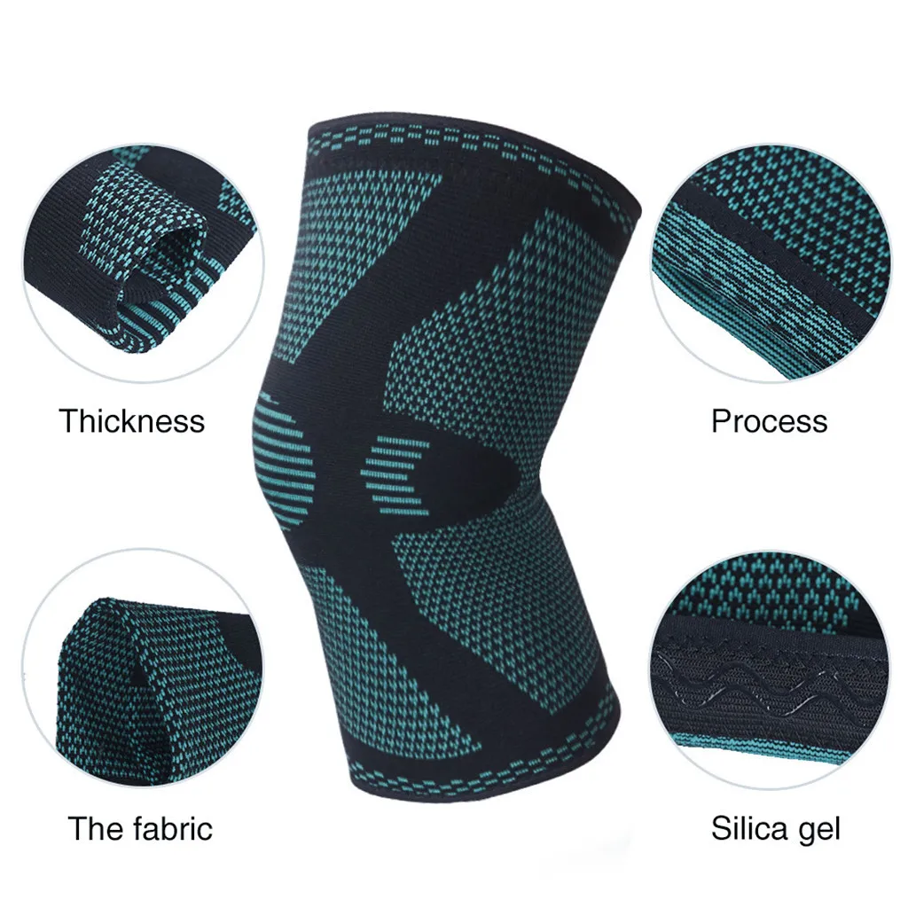 Unisex knee pads Compression Knee Sleeve Support Running Basketball Lift Knee Pads Sportswear
Unisex knee pads Compression Knee Sleeve Support Running Basketball Lift Knee Pads Sportswear