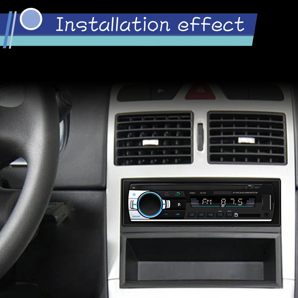 FM MP3 Car Radios Stereo Player 12V Audio JSD520 Support Bluetooth Phone with USB/SD MMC Port Car Electronics
FM MP3 Car Radios Stereo Player 12V Audio JSD520 Support Bluetooth Phone with USB/SD MMC Port Car Electronics