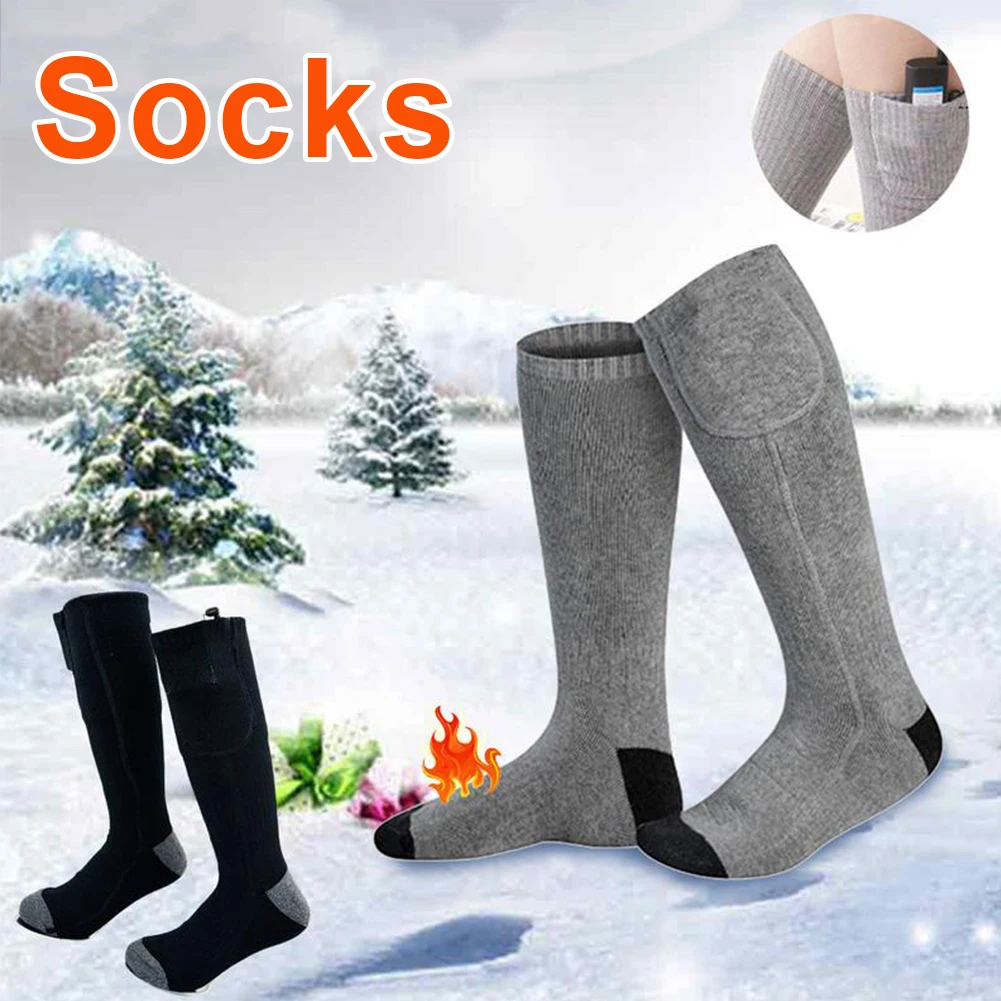 5V 2200mAh Rechargeable Electric Heating Socks Lithium Battery Powered Outdoor Skiing Cycling Warm Socks Winter Thermal Socks
5V 2200mAh Rechargeable Electric Heating Socks Lithium Battery Powered Outdoor Skiing Cycling Warm Socks Winter Thermal Socks