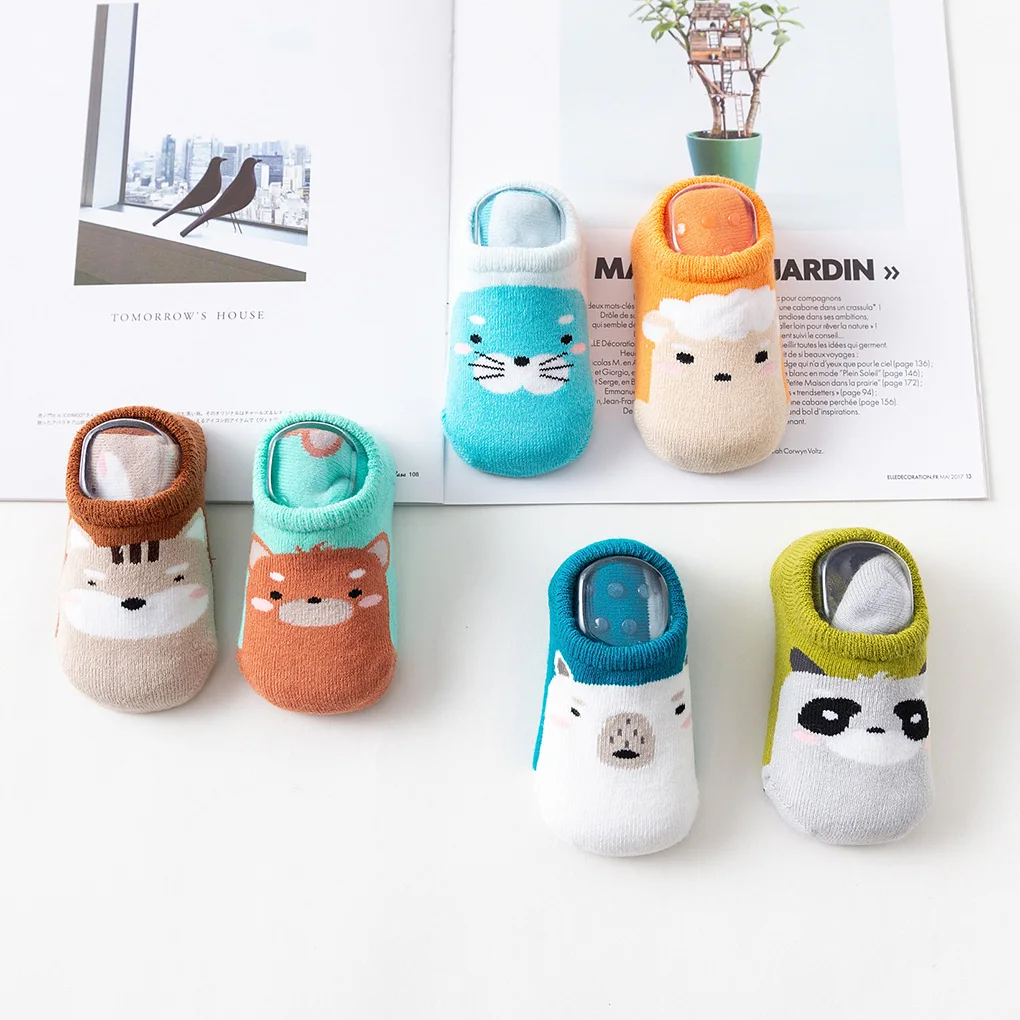 2020 New 6 Pairs Infant Toddler Socks Cartoon Cute Animal Baby Cotton Boat Socks Kids Invisible Short Anti-skid Floor Socks
2020 New 6 Pairs Infant Toddler Socks Cartoon Cute Animal Baby Cotton Boat Socks Kids Invisible Short Anti-skid Floor Socks