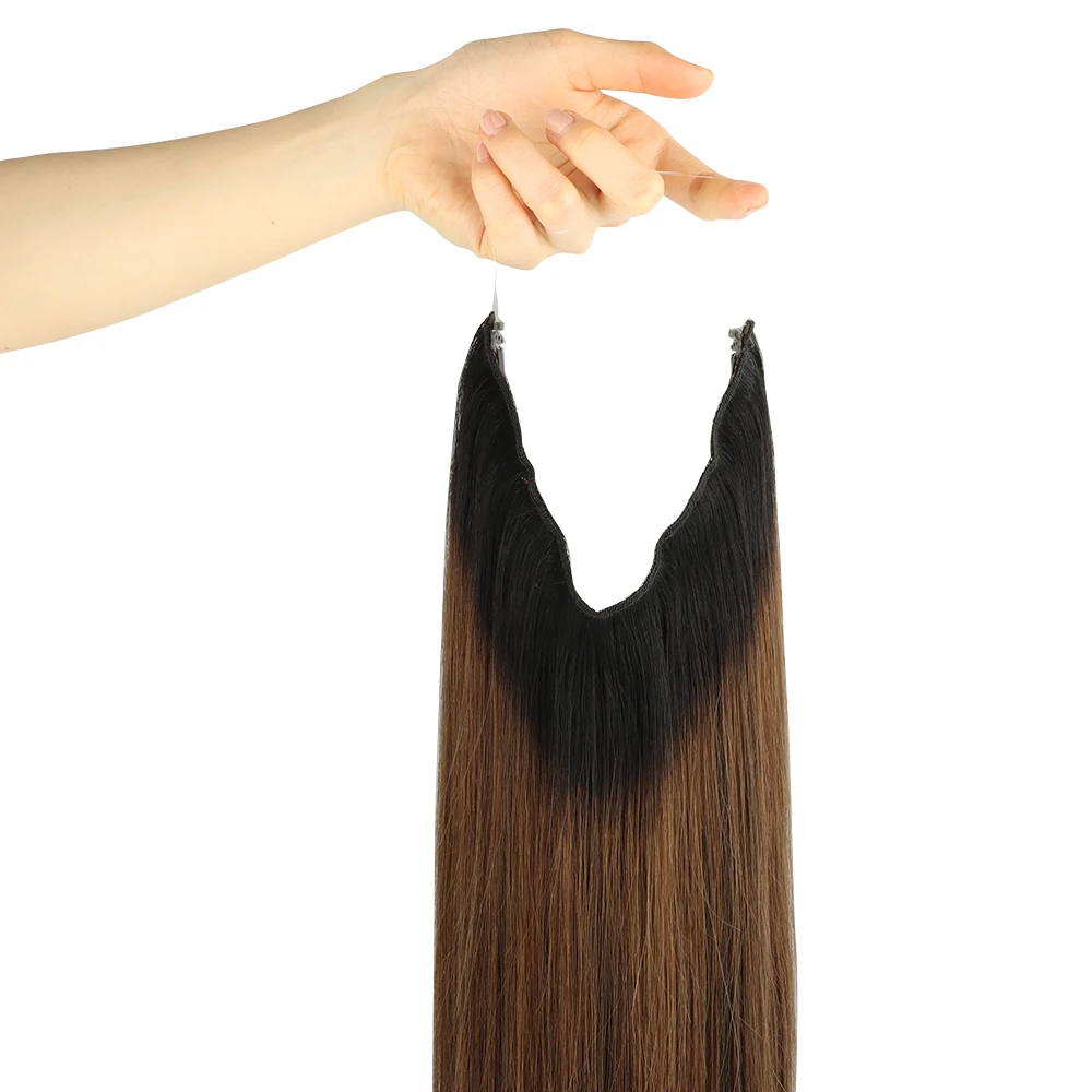 Straight Fish Line Human Hair Extension Halo Hair Extensions Invisible Wire Hair Extensions Remy Hair Fishing Wire with 4Clips
Straight Fish Line Human Hair Extension Halo Hair Extensions Invisible Wire Hair Extensions Remy Hair Fishing Wire with 4Clips
